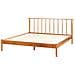 Letto Legno Di Pino Barret 160 X 200 Cm Marrone - Foto miniatura 2