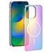 Cover Compatibile Magsafe Con Riflessi Olografici Per Iphone 15 Pro, Multicolore - Foto miniatura 1