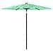 Ombrellone Da Giardino Con Palo In Acciaio Verde 268x268x226 Cm - Foto miniatura 2