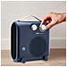 Riscaldamento Crux Dual 2 in1 con 3 Livelli di Energia Potenza 2000 W Colore Blu - Foto miniatura 3