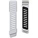 Cinturino In Silicone Per Whoop Strap 4.0 Black+grey - Foto miniatura 4