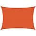 Vela Parasole 160 G/m Rettangolare Arancione 5x6 M In Hdpe - Foto miniatura 2