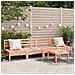 Lusso Casadino -  Divani Senza Braccioli Da Giardino 4pz Legno Massello Douglas - Foto miniatura 8