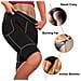 Pantaloni Snellenti In Neoprene A Vita Alta Per Fitness E Allenamento M - Foto miniatura 3