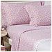 Completo Lenzuola Canada In Flanella Colore Rosa Misura Singolo - Foto miniatura 2