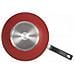 Padella Wok In Alluminio Rosso Da 32 Cm - Mep156r - Foto miniatura 3