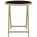 Set Bistrot da Giardino 5 pz Polyrattan e Vetro Temperato Beige - Foto miniatura 9