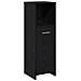 Set mobili bagno 3 pezzi Rovere nero Legno ingegnerizzato - Foto miniatura 5