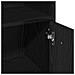 Set mobili bagno 3 pezzi Rovere nero Legno ingegnerizzato - Foto miniatura 9