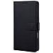 Custodia A Portafoglio In Pelle Nera Con Supporto E Porta Carte Per Iphone 15 Plus - Foto miniatura 1