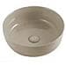 Lavabo Bacinella D'appoggio Tondo D385 Cm In Ceramica Sabbia - Foto miniatura 1