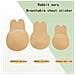 Copri Capezzoli A Forma Di Orecchie Di Coniglio In Silicone: Invisibili, Traspiranti E Sollevanti Beige S/m - Foto miniatura 2