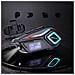 Auricolare Bluetooth 2-in-1 Per Casco Moto Con Microfono: Audio Stereo, Impermeabile E Controllo Vocale - Foto miniatura 5