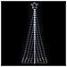 Albero di Natale a LED 447 LED Bianco Freddo 249 cm - Foto miniatura 2
