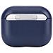 Custodia Per Airpods Pro 3 In Pelle Ultra Elegante Serie Aircase, Blu - Foto miniatura 4