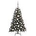 Albero di Natale artificiale con 150 LED Verde 120 cm - Foto miniatura 3