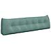 Cuscino per Schiena Verde Mare 180 x 24 x 50 cm Velluto - Foto miniatura 1