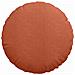 Cuscini per Seduta 2 pcs Rosso Arancio Ø 50 cm Tessuto in Cords - Foto miniatura 6