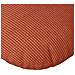 Cuscini per Seduta 2 pcs Rosso Arancio Ø 50 cm Tessuto in Cords - Foto miniatura 7