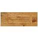 Piano per Tavolo 90x40x3,8 cm Rettangolare Legno Massello Mango - Foto miniatura 5