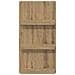Scaffale per riviste Rovere artigianale 51 x 11 x 102 cm - Foto miniatura 5
