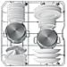 Ariston Lavastoviglie a libera installazione HA4FFB14BX - Foto miniatura 6
