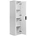 | Armadio alto 139 cm - bianco - mobili da bagno, mobili da bagno, armadio alto da bagno, armadio bianco da bagno, cassettiera da bagno - Foto miniatura 6