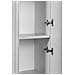 | Armadio alto 139 cm - bianco - mobili da bagno, mobili da bagno, armadio alto da bagno, armadio bianco da bagno, cassettiera da bagno - Foto miniatura 7