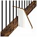 Cancello per cani con supporti 4 pcs Rovere Fumo 100 x 100 cm - Foto miniatura 7
