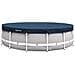 Copertura per piscina Ø457 x 20 cm Rotondo PVC e PET - Foto miniatura 1