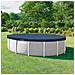 Copertura per piscina Ø457 x 20 cm Rotondo PVC e PET - Foto miniatura 2