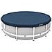 Copertura per piscina Ø457 x 20 cm Rotondo PVC e PET - Foto miniatura 5