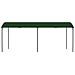 Gazebo 6 x 3 x 2,55 m Verde Tessuto e Alluminio 180 gsm - Foto miniatura 2