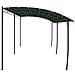 Gazebo 6 x 3 x 2,55 m Verde Tessuto e Alluminio 180 gsm - Foto miniatura 3