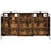 Set di Armadi da Bagno con porta 3 pcs 120 x 10,5 x 60,5 cm - Foto miniatura 7