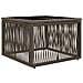 Set Divano da Giardino 9 pcs Grigio polyrattan - Foto miniatura 4