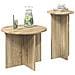 Set tavolini 2 pcs Rovere Sonoma Legno ingegnerizzato - Foto miniatura 2