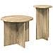 Set tavolini 2 pcs Rovere Sonoma Legno ingegnerizzato - Foto miniatura 3
