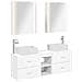Set di mobili per il bagno 5 pcs Bianco - Foto miniatura 1