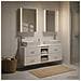 Set di mobili per il bagno 5 pcs Bianco - Foto miniatura 2