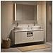Set di Armadi da Bagno 4 pcs Bianco Legno ingegnerizzato - Foto miniatura 4