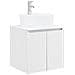 Set di Armadi da Bagno 4 pcs Bianco Legno ingegnerizzato - Foto miniatura 5