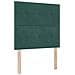 Letto con contenitore e materasso Verde Scuro 100 x 200 cm - Foto miniatura 4