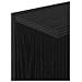Scaffale da parete 2 pz Rovere Nero 25 x 15 x 100 cm - Foto miniatura 7
