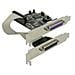 PCI Express card 2 x parallel, PCIe, Cablato, Windows 2000 / XP, 2003, Vista - Foto miniatura 1