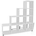 Libreria / Scaffale Espositore a Scala 142 cm Bianco - Foto miniatura 4