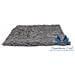 Tappeto Bagno Retro Gommato Antiscivolo Lavorazione Shaggy Modello Passatello 60x120 Stone - Foto miniatura 2