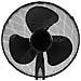Ve-5899 Ventilatore Su Piedistallo, 40 Cm, Telecomando / timer, Nero - Foto miniatura 5