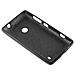 Custodia Compatibile Con Nokia Lumia 525 In Nero - Coperchio Protettivo In Silicone Tpu Flessibile Con Design Spazzolato - Foto miniatura 6