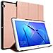 Custodia Per Tablet Compatibile Con Huawei Mediapad T3 10 (9.6"" Zoll) In Oro Rosa Pastello - Coperchio Protettiva Ultra Sottile Senza Funzione Auto Wake Up E Stand - Foto miniatura 8